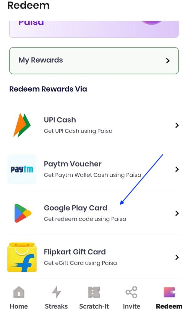 mPaisa app - Google Play redeem code app