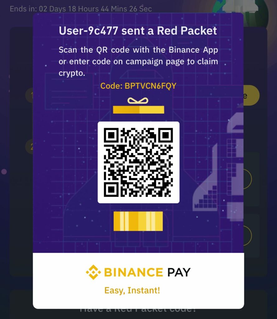 Binance Red Packet Loot