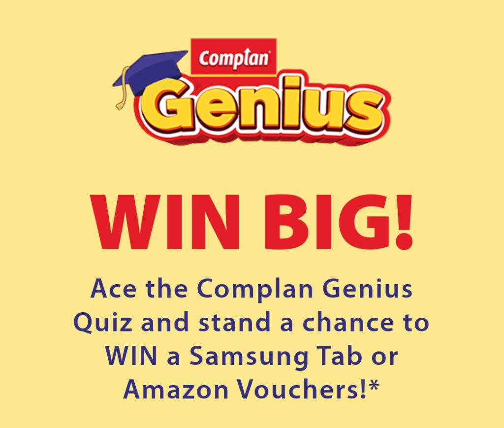 Complan Genius Challenge: Win Free Amazon Vouchers and Samsung Tab