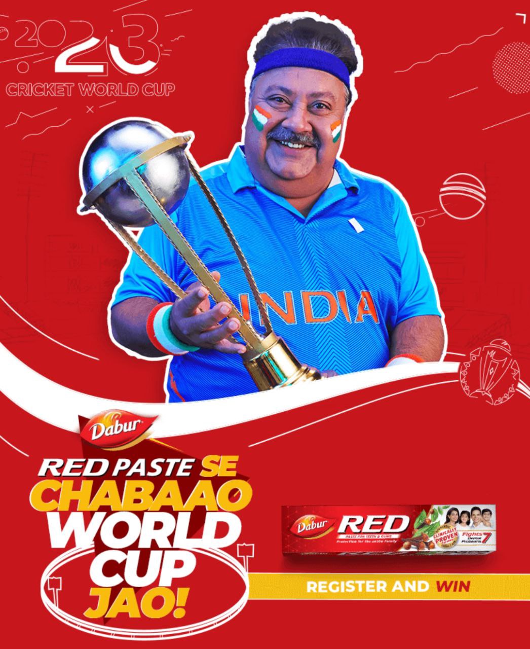Dabur Red Paste's "Chabao or World Cup Jaao" Contest
