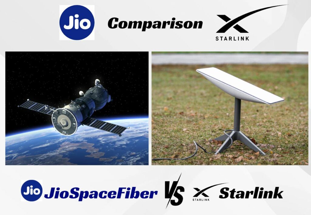 Jio Space Fiber vs Starlink comparison