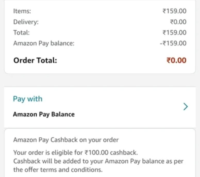 Amazon Spin & Win Shopping Cashback 