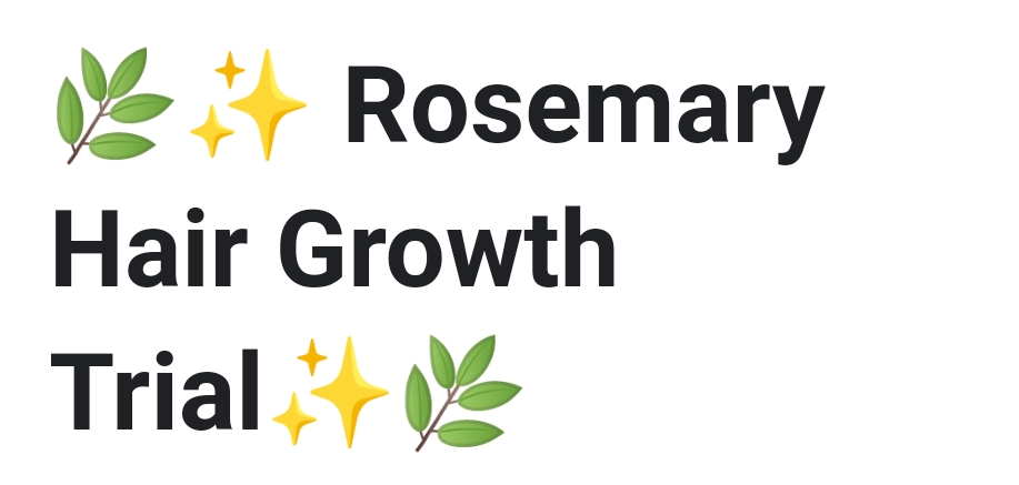 Rosemary Hair Oil Free Sample