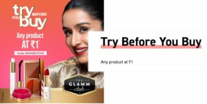 MyGlamm FREE Beauty Products