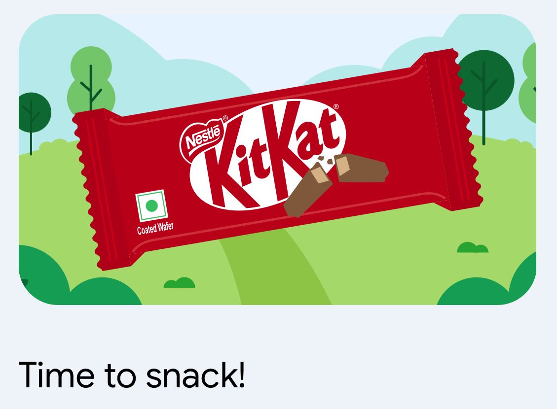 Google Pay Kitkat offer