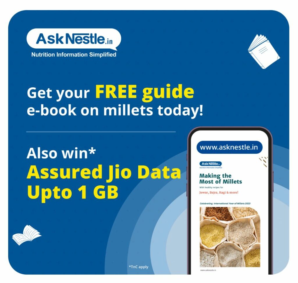 Instant 1GB free Jio Data from MyJio AskNestle Offer