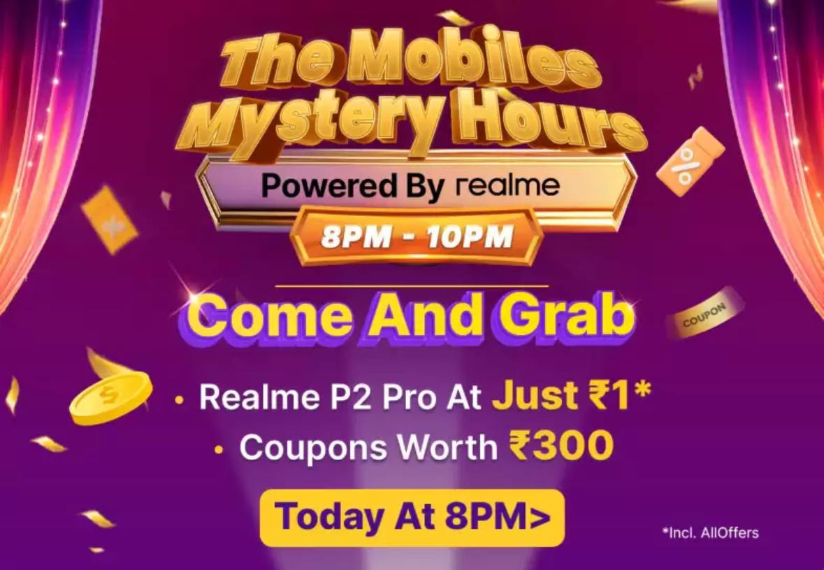 Flipkart Realme P2 Pro @ Just ₹1