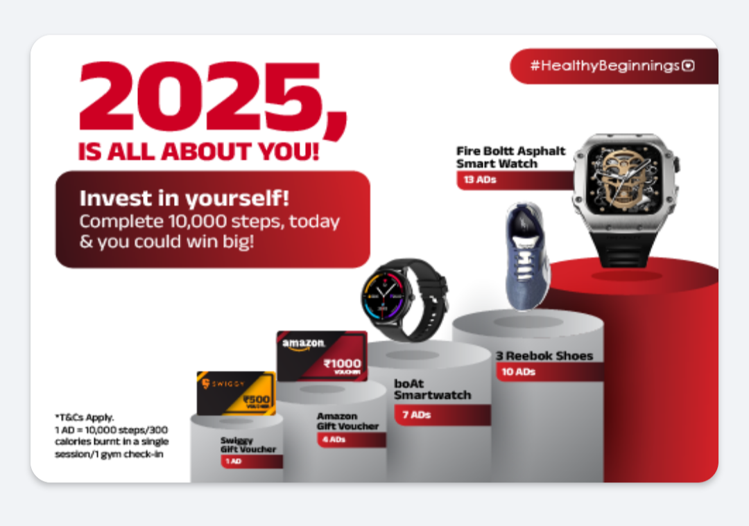 Aditya Birla Activ Health App Rewards