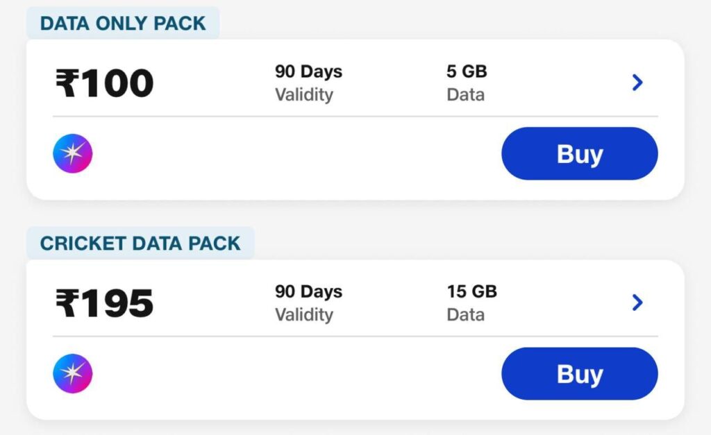 FREE JioHotstar with ₹100 Jio Plans