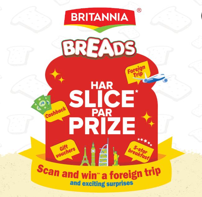 Britannia Breads 'Har Slice Par Prize' Contest