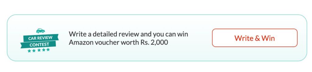 Carwale Review & Earn Contest offer