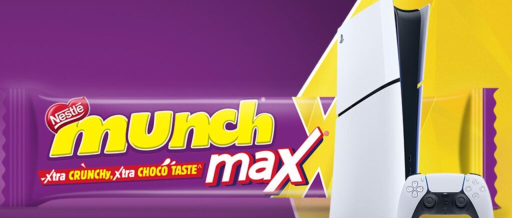 Nestle Munch Max PS5 Offer