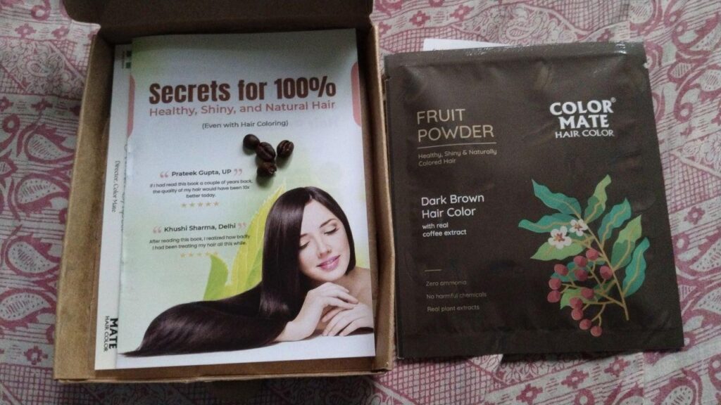 Color Mate Hair color Free Sample in India (Free Shipping)